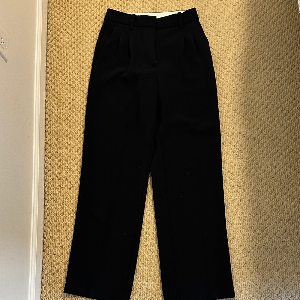 Aritzia Classic Black Trousers